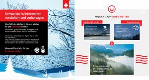 Wetter Infografik Schweizer Winterwetter